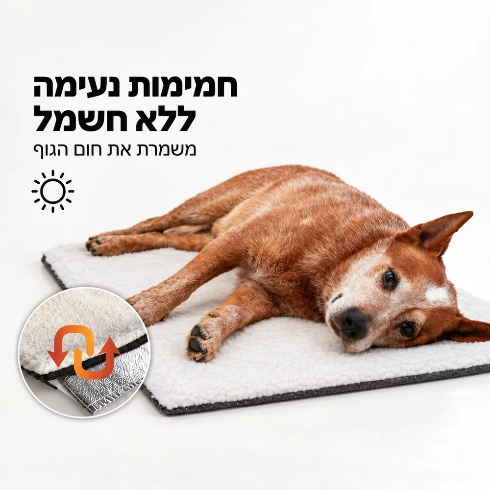 שמיכת סנואי – חמימות נעימה ללא חשמל, משמרת את חום הגוף