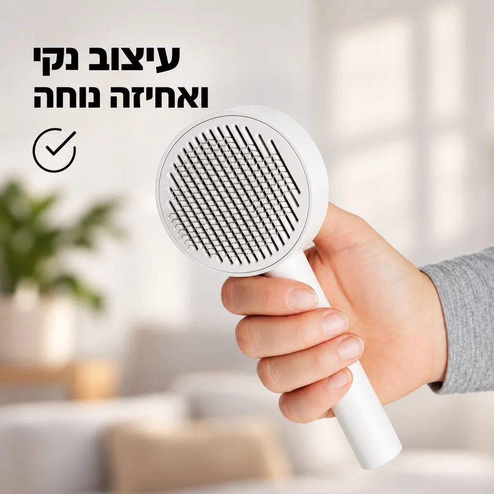 מברשת וונדי – עיצוב נקי ואחיזה נוחה